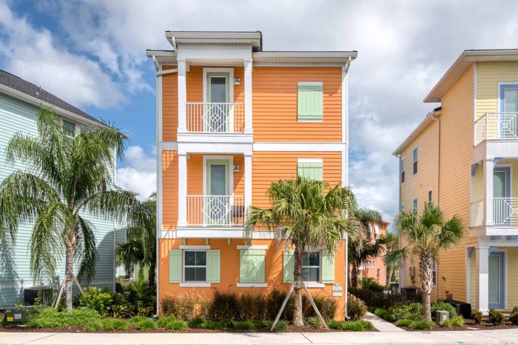 4 Bedroom Premium Cottage exterior front highlighting two covered balconies